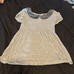 3 for $15 Peplum Peter Pan Collar Blouse
